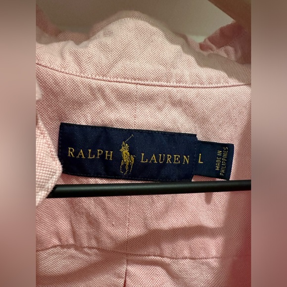 Ralph Lauren Men’s Pink Button Down Shirt - Picture 7 of 10